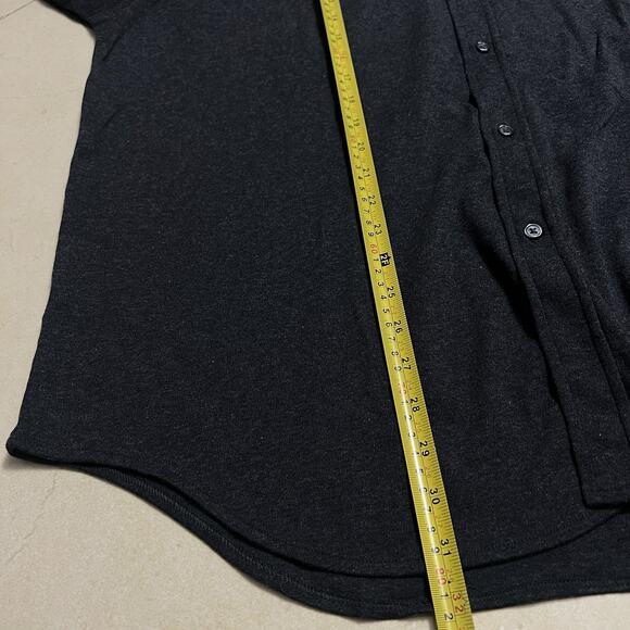 Brooks Brothers New Button Down Shirt Mens XL Gray Long Sleeve 100% Cotton - Picture 6 of 7